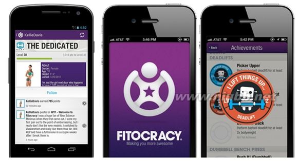运动健身系应用三招致胜_fitocracy