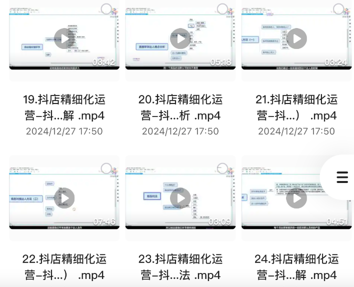 精细化运营从开店到抖音运营，最后逆袭机会